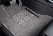 Текстильные коврики для автомобиля