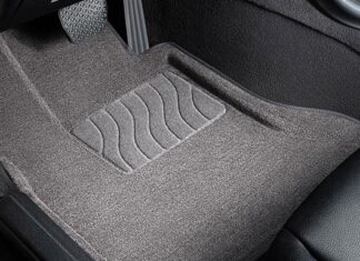 Текстильные коврики для автомобиля